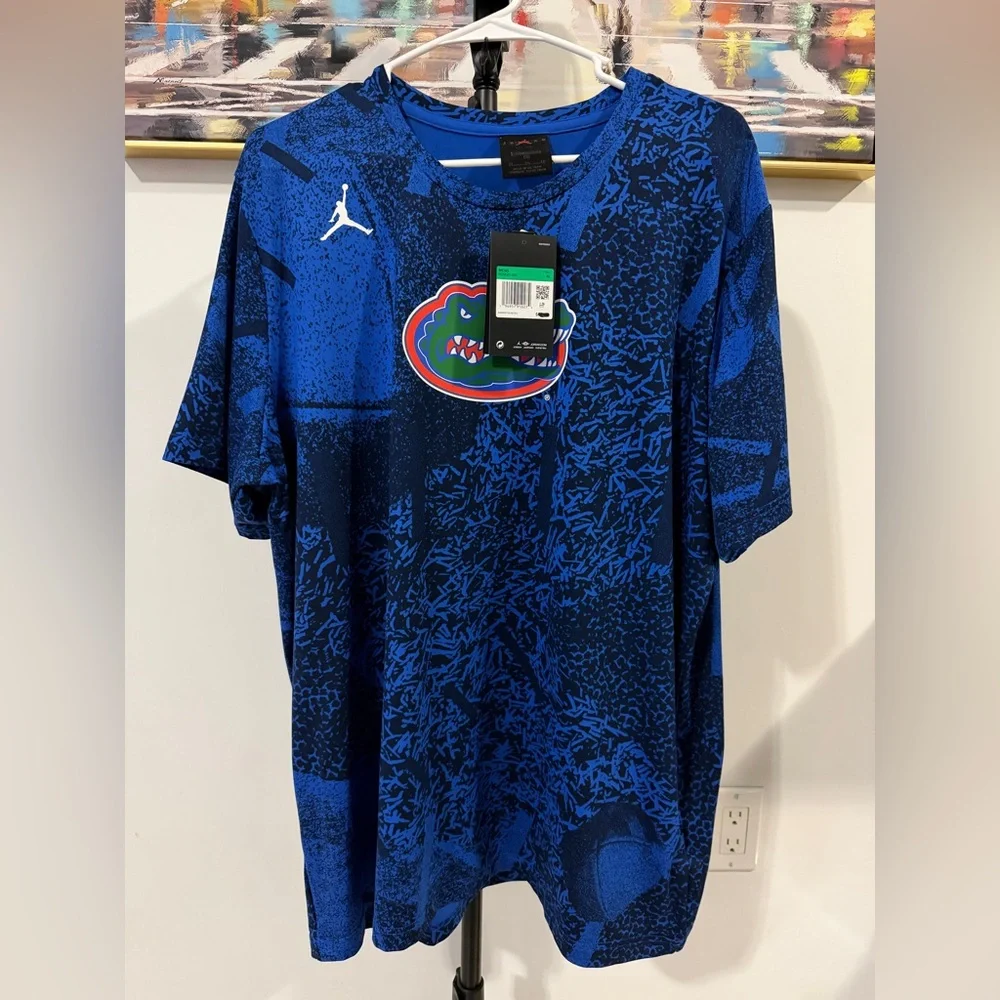 NEW Nike Florida Gators Jordan T-Shirt Mens Extra Large Blue